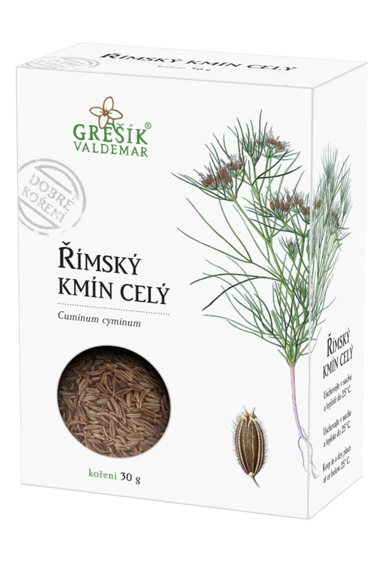 Valdemar Grešík - Natura s.r.o. Grešík Římský kmín celý 30 g
