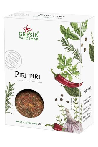 Valdemar Grešík - Natura s.r.o. Piri-Piri 30 g GREŠÍK Dobré koření