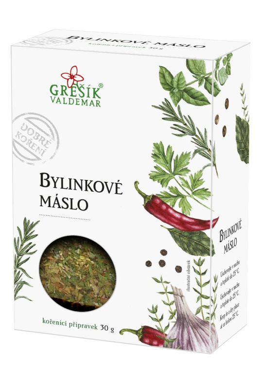 Valdemar Grešík - Natura s.r.o. Grešík Bylinkové máslo 30 g