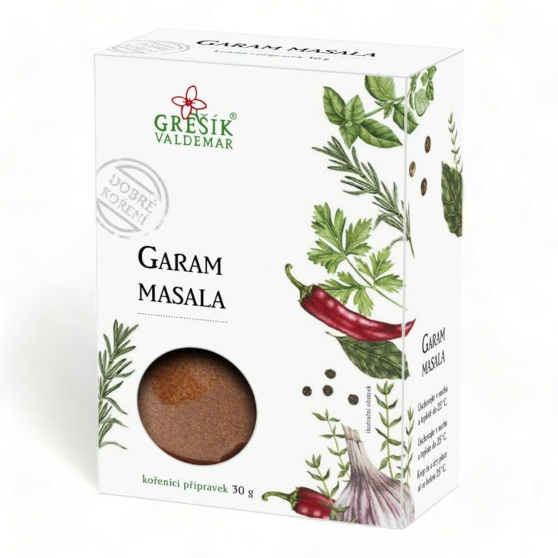 Valdemar Grešík - Natura s.r.o. Grešík Garam Masala 30 g