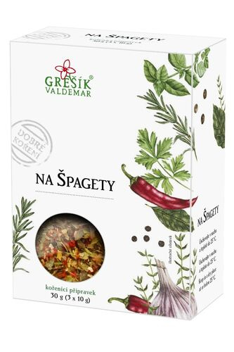 Valdemar Grešík - Natura s.r.o. Grešík Na špagety 30 g