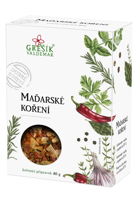 Valdemar Grešík - Natura s.r.o. Grešík Maďarské koření 40 g