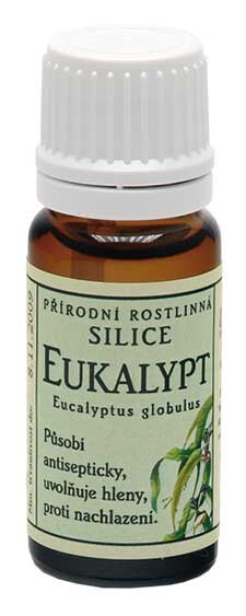GREŠÍK Silice Eukalypt přírodní rostlinná 10ml