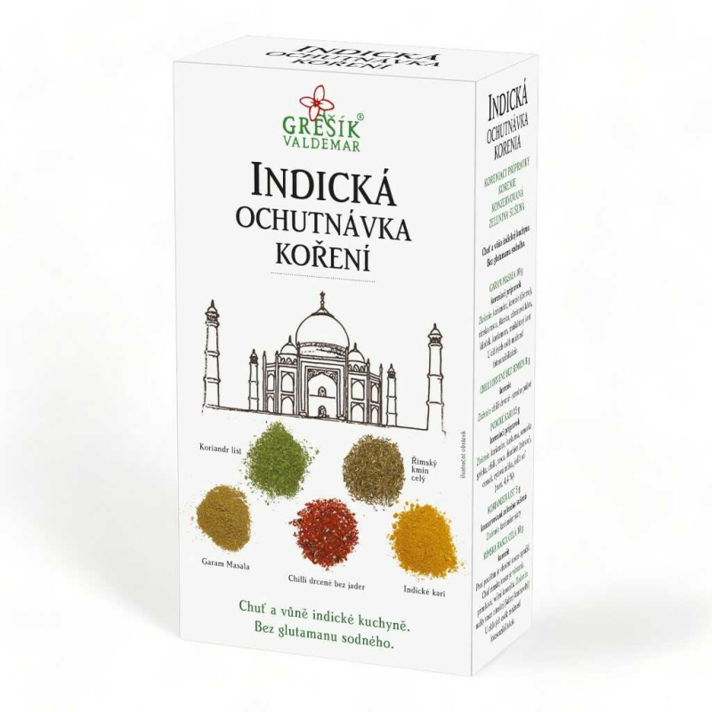 Valdemar Grešík - Natura s.r.o. Grešík Indická ochutnávka koření 48 g