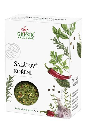Valdemar Grešík - Natura s.r.o. Salátové koření 30 g GREŠÍK Dobré koření