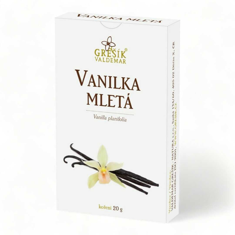 Valdemar Grešík - Natura s.r.o. Grešík Vanilka mletá 20 g