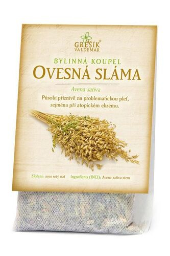Valdemar Grešík - Natura s.r.o. Grešík Ovesná sláma koupel 30 g