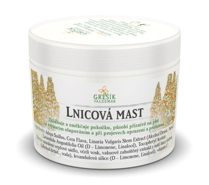 Valdemar Grešík - Natura s.r.o. Grešík Lnicová mast 50 ml