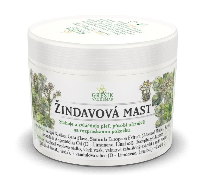 Valdemar Grešík - Natura s.r.o. Grešík Žindavová mast 50 ml