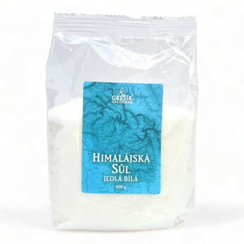 Valdemar Grešík - Natura s.r.o. Sůl Himalájská jedlá bílá 600 g GREŠÍK