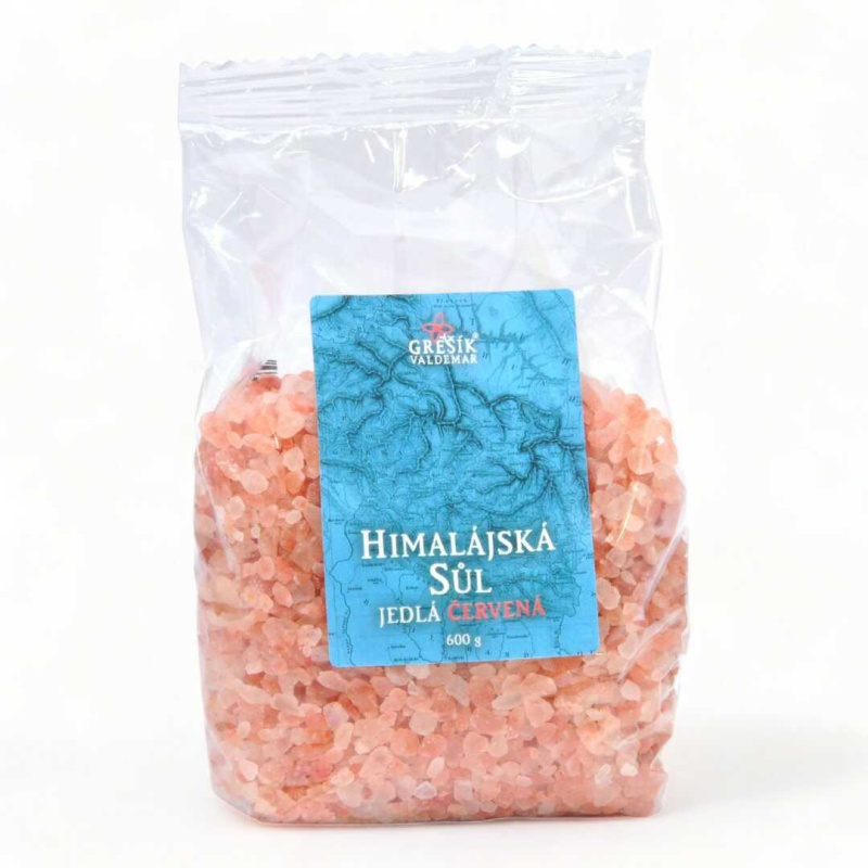 Valdemar Grešík - Natura s.r.o. Sůl Himalájská jedlá červená 600 g GREŠÍK
