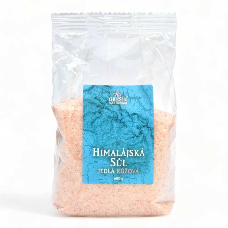 Valdemar Grešík - Natura s.r.o. Grešík Sůl Himalájská jedlá růžová 600 g