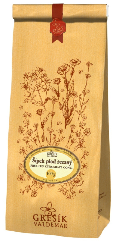Valdemar Grešík - Natura s.r.o. Grešík Šípek plod řezaný 100 g