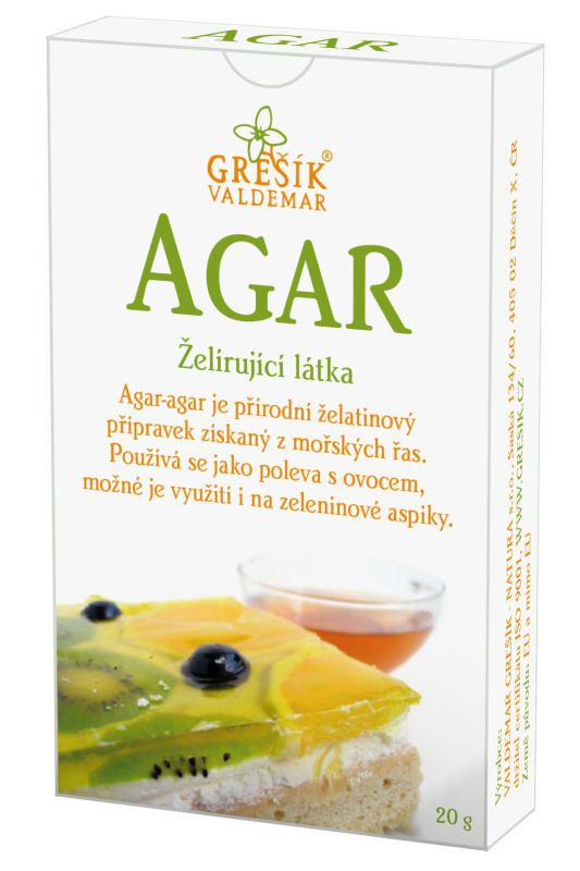 Valdemar Grešík - Natura s.r.o. Grešík Agar 20 g
