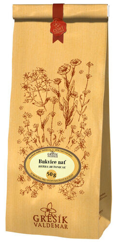 Valdemar Grešík - Natura s.r.o. Bukvice nať 50 g GREŠÍK - N