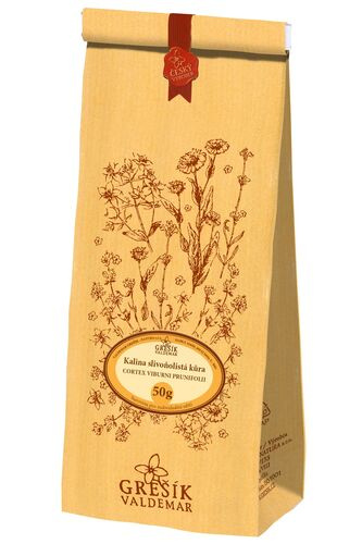 GREŠÍK Kalina slivoňolistá kůra, 50 g
