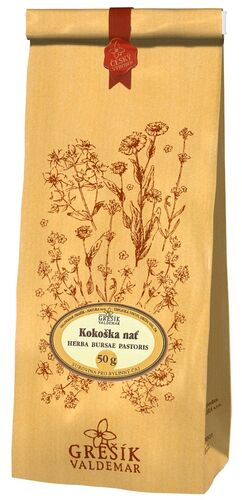 Valdemar Grešík - Natura s.r.o. Kokoška nať 50 g GREŠÍK - S1