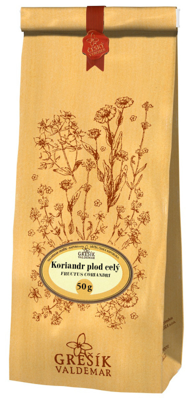 Valdemar Grešík - Natura s.r.o. Grešík Koriandr plod celý 50 g