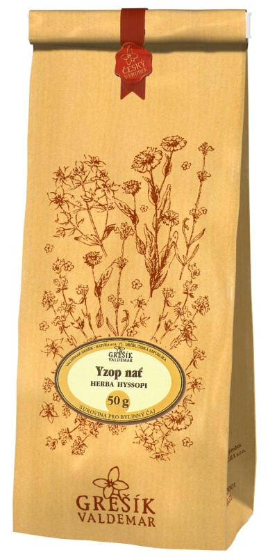 Valdemar Grešík - Natura s.r.o. Grešík Yzop nať 50 g