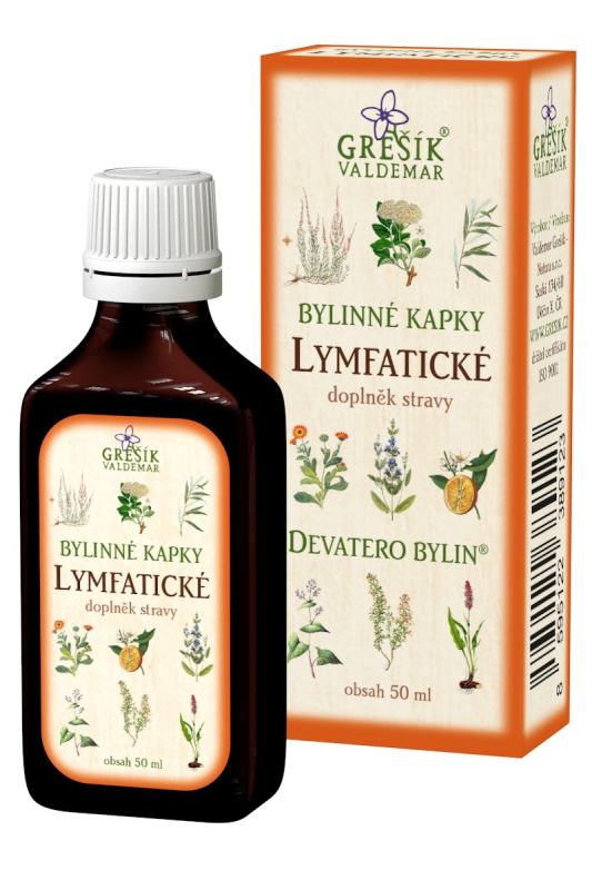 Valdemar Grešík - Natura s.r.o. Grešík Lymfatické kapky 50 ml