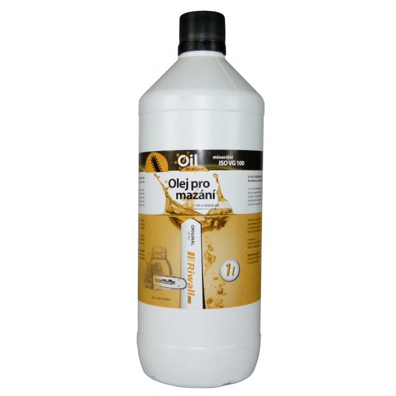Riwall Minerální olej pro mazání řetězů a lišt 1 l