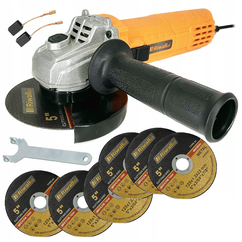 Riwall HOME DIAX 2000 - elektrická úhlová bruska 125 mm s regulací otáček