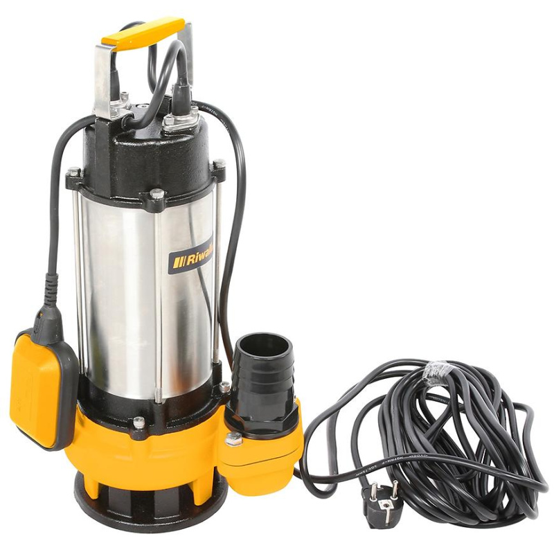 Riwall PRO RESP 750 INOX - kalové čerpadlo do septiku 750 W s volným průtokem