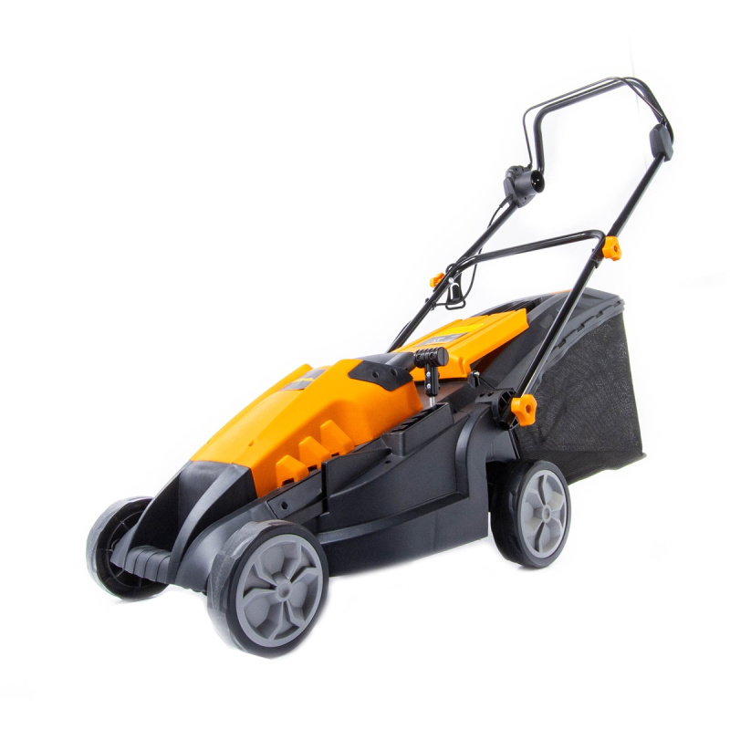 Riwall PRO REM 3816i - elektrická travní sekačka s indukčním motorem 2v1