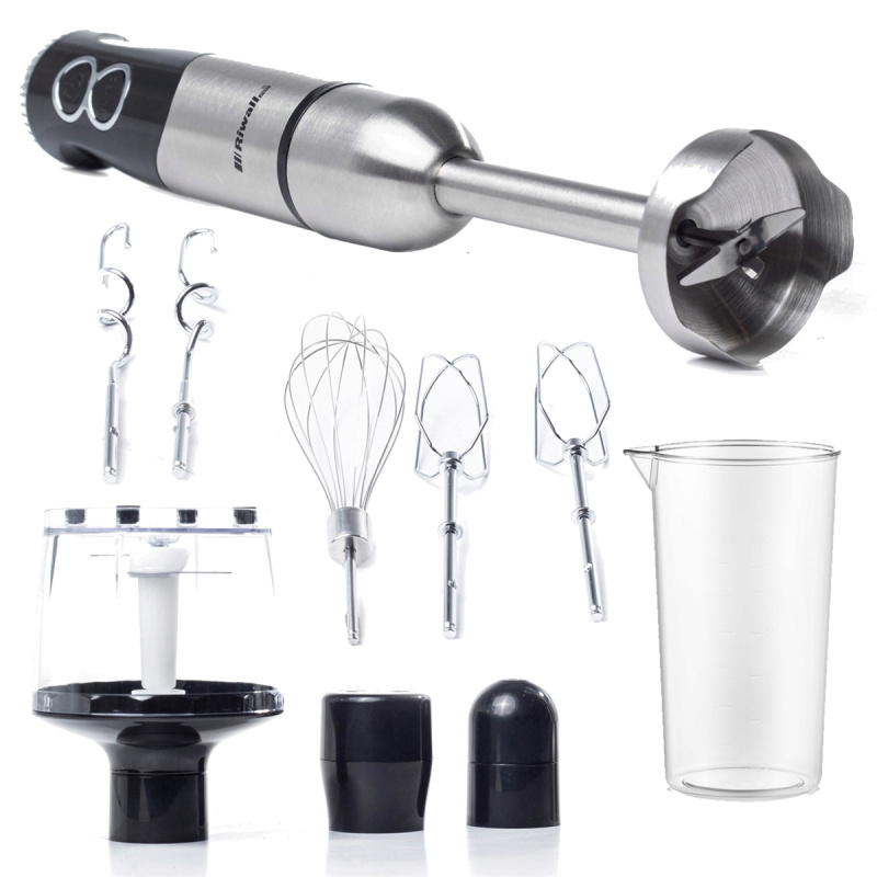 Riwall HOME NADIA 1500 - elektrický ruční tyčový mixér 6 v 1