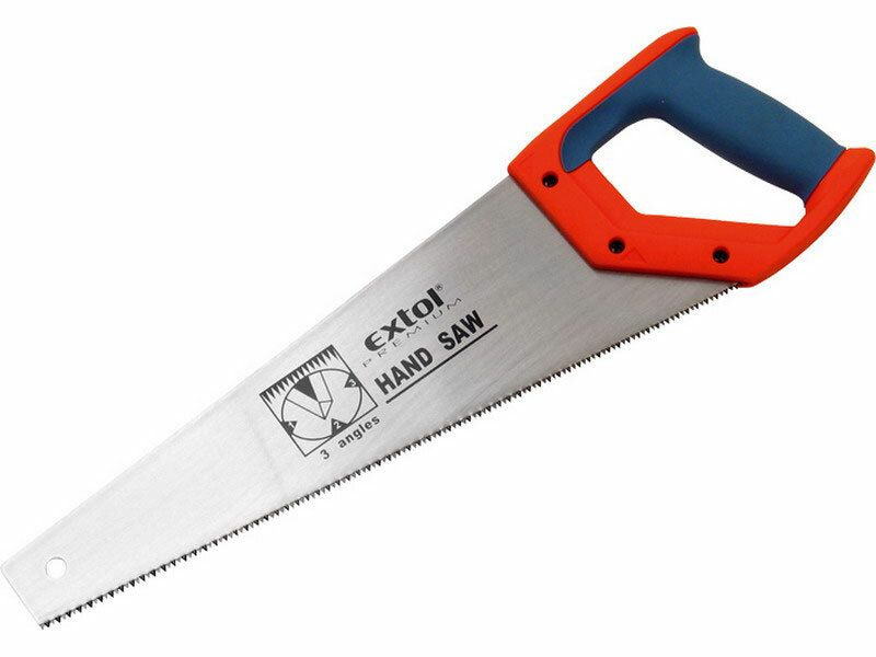 Extol Pila ocaska, 450mm, 9 zubů na 25mm, trojbroušené tvrzené zuby EXTOL-PREMIUM