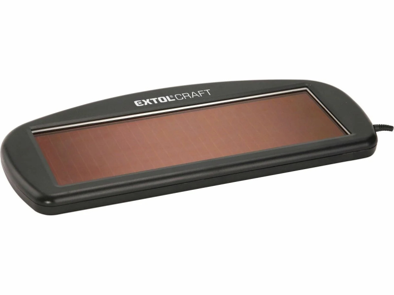 Solární dobíječka autobaterií EXTOL-CRAFT - 1,5 W - 100 mA