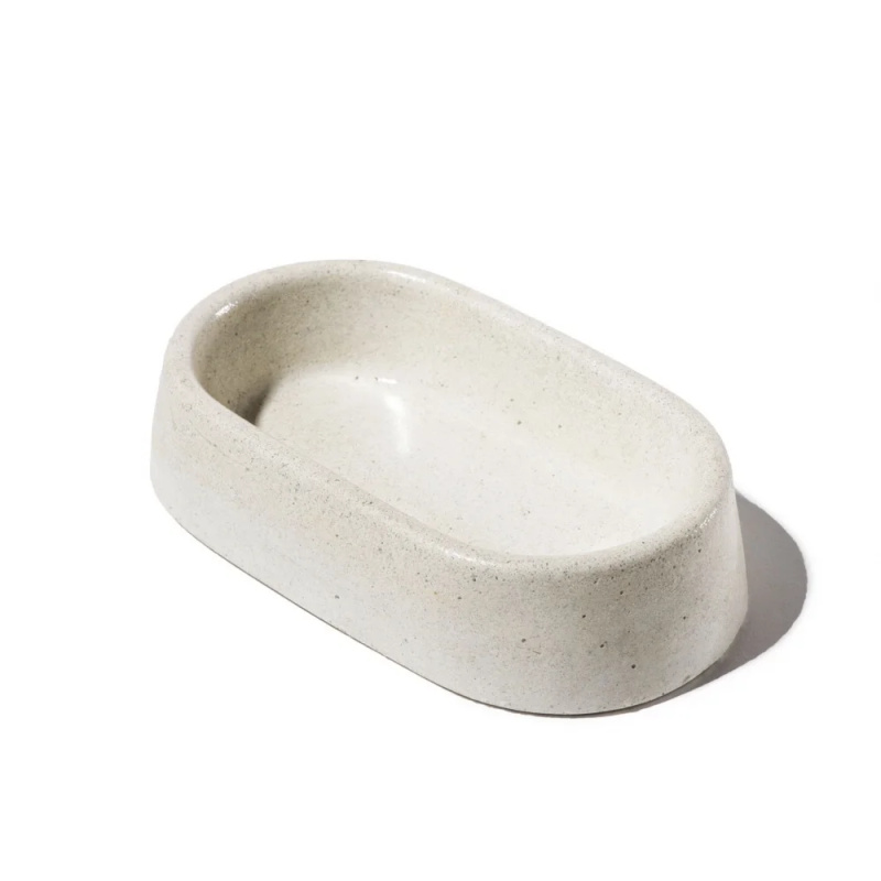 Miska BE-MI betonová oválná 9 cm 1 ks