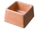 Miska BE-MI betonová čtvercová 8 cm 1 ks
