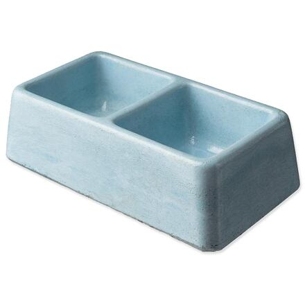 Dvojmiska BE-MI betonová 2 x 300 ml 600 ml