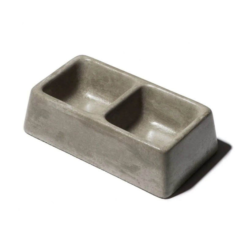 Dvojmiska BE-MI betonová 2 x 300 ml 600 ml