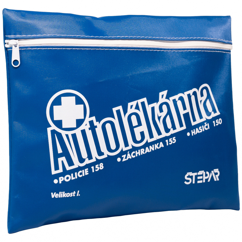 ŠTĚPAŘ Autolékárnička velikost I. – polštářek modrý 153/2023 Sb.