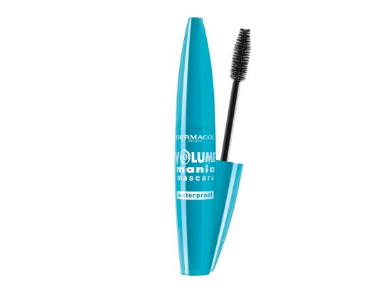 Dermacol Volume Mania Waterproof voděodolná řasenka pro objem Black 9 ml