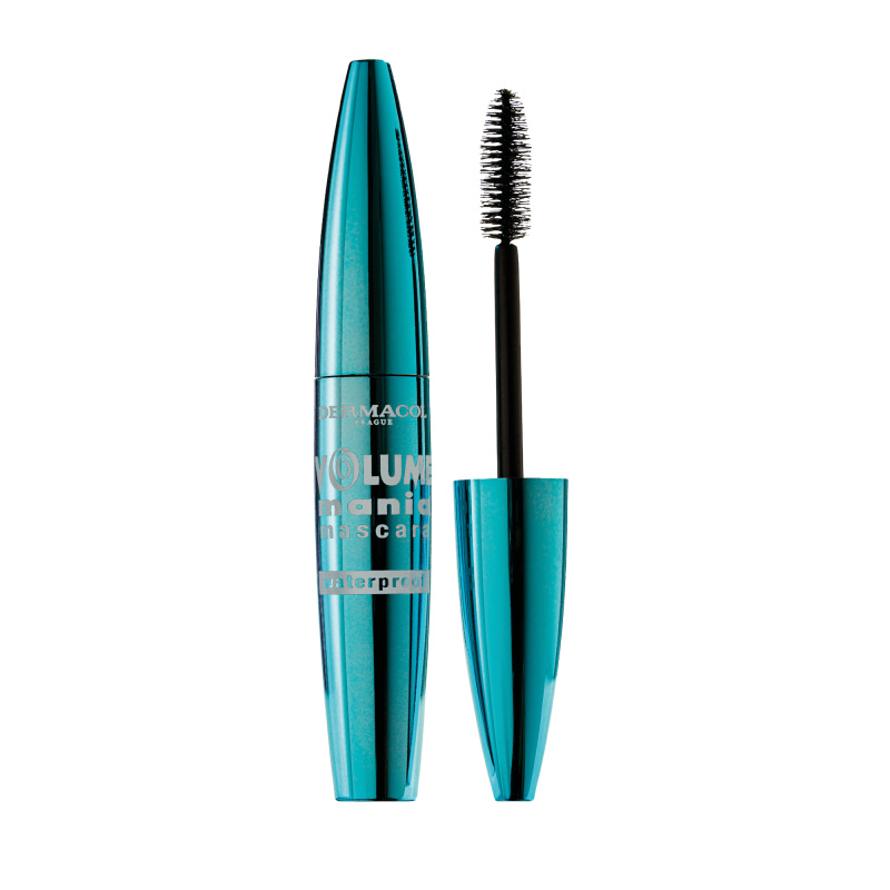 Dermacol Volume Mania Waterproof voděodolná řasenka pro objem Black 9 ml