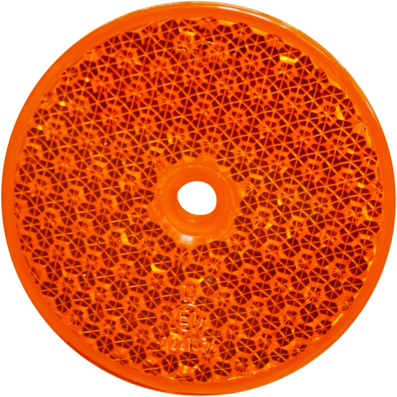 Osvětlení, odrazka oranžová