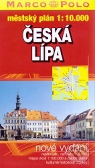 Česká Lípa 1:10T - kniha z kategorie Mapy Evropy