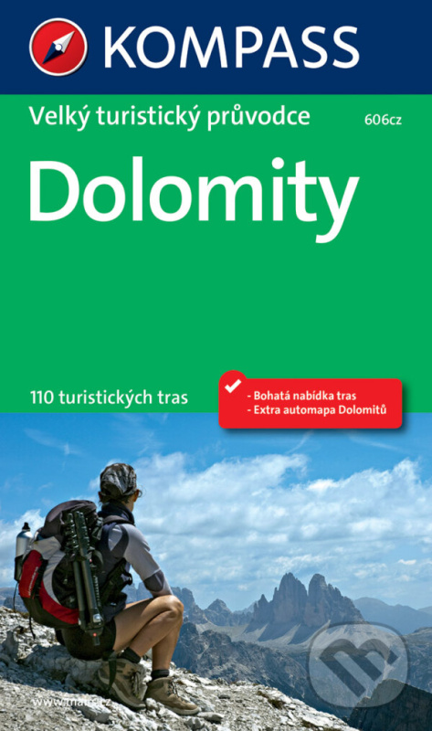 Dolomity Velký turistický průvodce -  Autor Neuveden