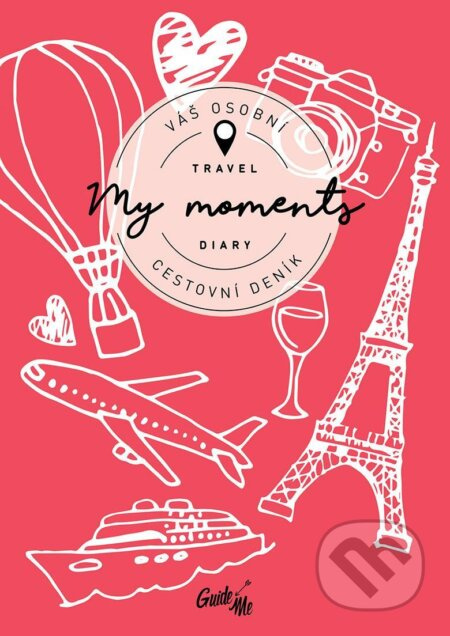 My Moments - cestovní deník / červený