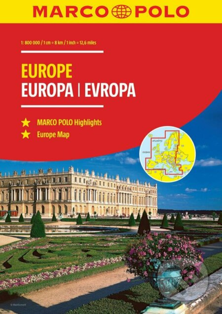 Evropa autoatlas (MD 1:800 000) - kniha z kategorie Mapy Evropy