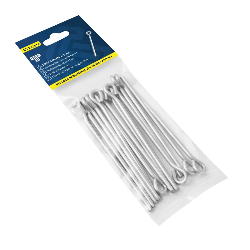 Tamadex Drát s okem 125 mm sáček 15 ks