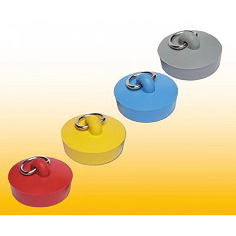 Dřezová zátka průměr 43 mm s půlkroužkem