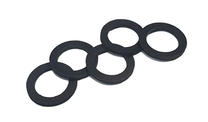 Sada těsnění F3/89 15×8×2 mm, 3/8" ,pryž EPDM 65 ShA (10 ks)