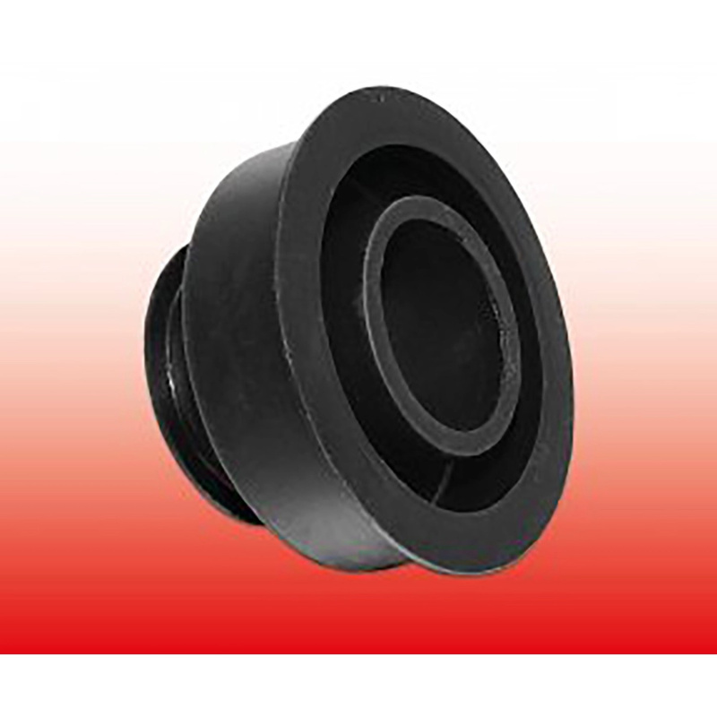 Manžeta vrchní Unitas 60 - 48 mm k napojení WC černá