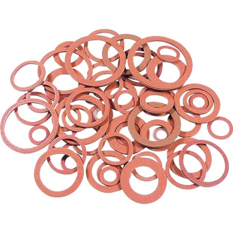 Sada tesnění fíbr kroužky 54 ks