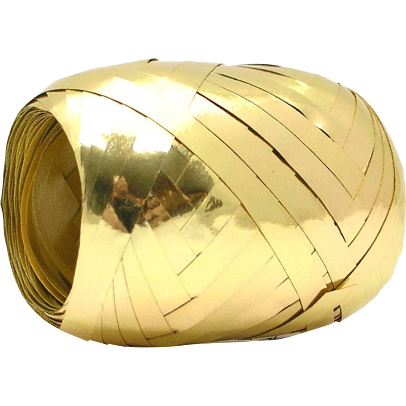Metalická vázací stuha – zlatá