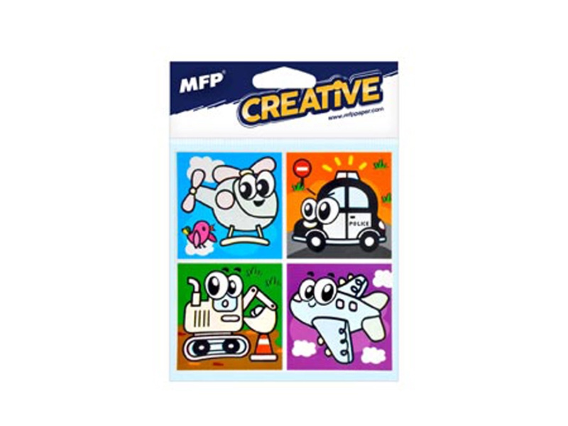 Rappa Fólie do koupelny 20x20cm mix motivů